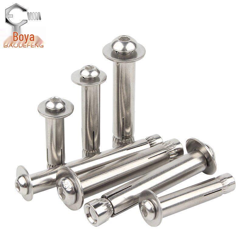 Stainless Steel 304 Hexagon Head M6/M8/M10 Expansion Bolt with Built-In Semicircular Head