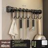 Estante Montado en Pared Estante de Almacenamiento para Especias Accesorios de Cocina Estante Soporte para Cuchillos de Cocina Colgador Estante Organizador de Estantes