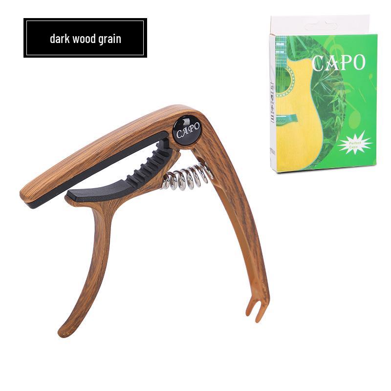 Zinc Alloy Dual-Use Capo for Acoustic & Electric Guitars