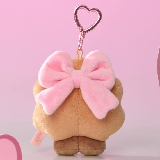 BT21 minini RIBBONED U Edition I LOVE YOU Message Book Plush Key Ring