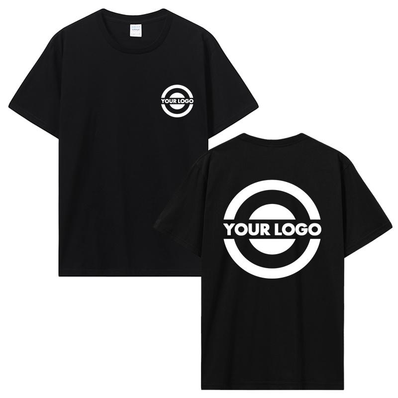 

DIY Your Like Photo Or Logo Customized Print T-shirt Women Men Summer Cotton T Shirt Tops Short Sleeve Tshirt Personalized Tees 5XL різнокольоровий