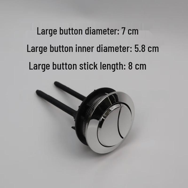 Dual Flush Toilet Button