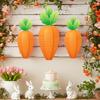 Paper Carrot Light Easter Hanging Ornament Easter Carrot Ornament For Indoor and Outdoor Decoration Festival Celebration