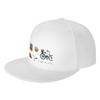 Fashion Amsterdam puns Flat Brim Sun Hat  Campus Outfits Sun Visor