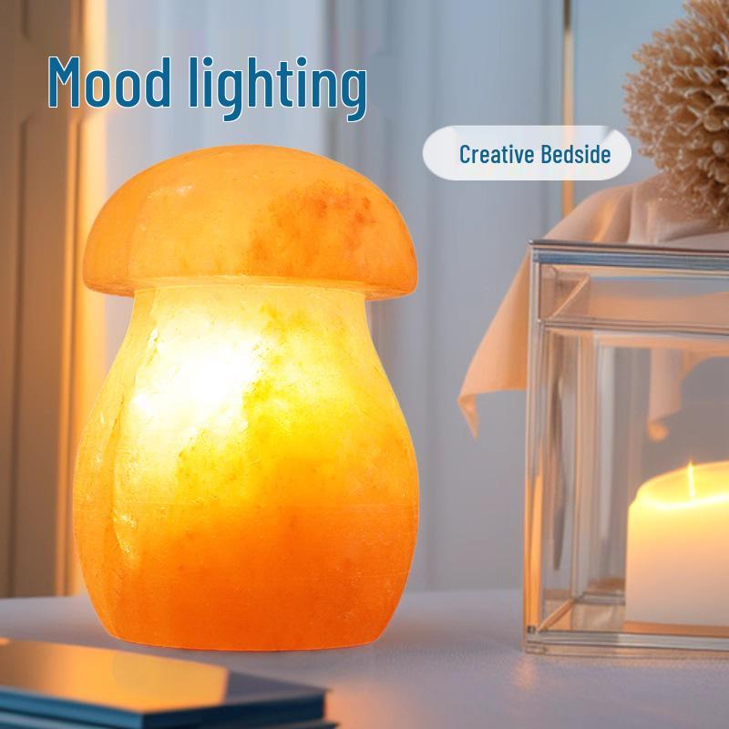 Office Desk Wealth-Attracting Himalayan Salt Lamp - Flawed Item Gift