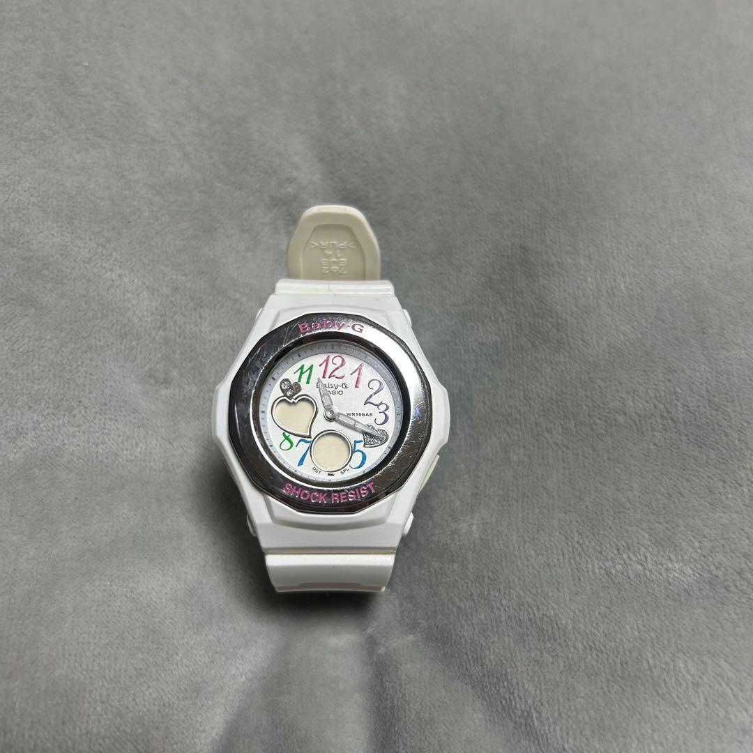 Baby-G Digital Watch BGA-101-7B2JF White