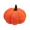 Plush Pumpkin Throw Pillow Soft Decorative Cushion for Living Room Sofa Autumn Seasonal Home Accent Pillow with Unique Shape and Texture