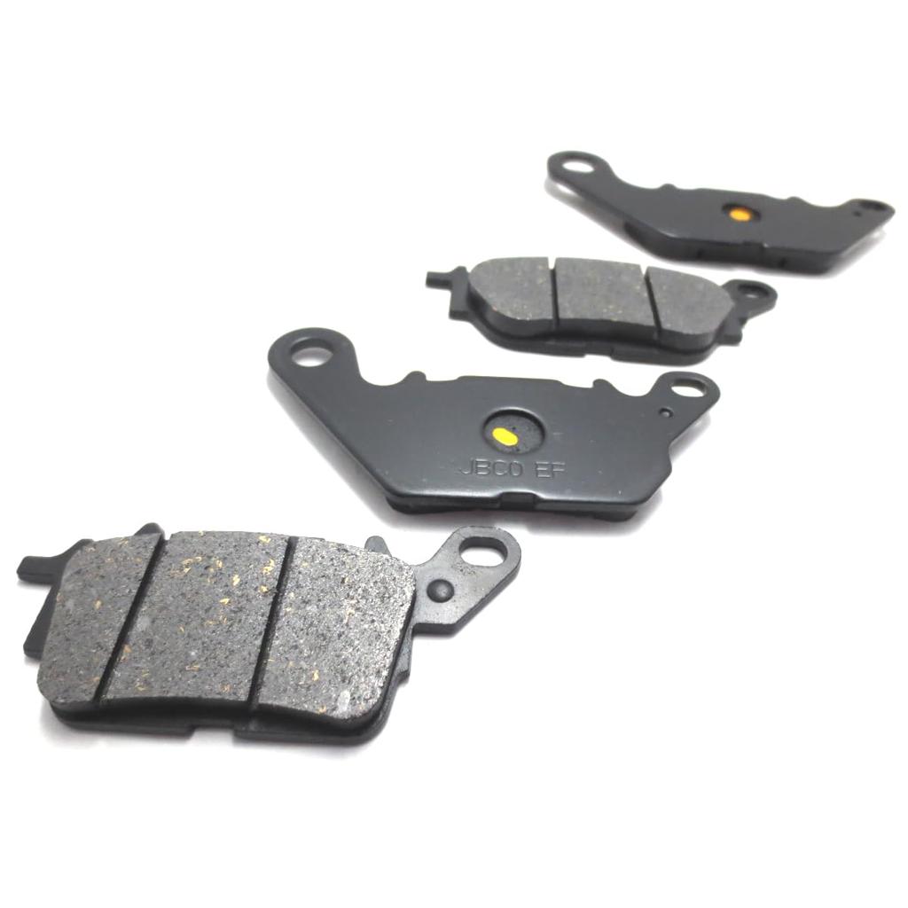 MAXIMASELECT NMAX125 / NMAX155 Front and Rear Brake Pad Set Replacement Motorcycle Parts Parts Maintenance Brake Parts Compatible with Yamaha