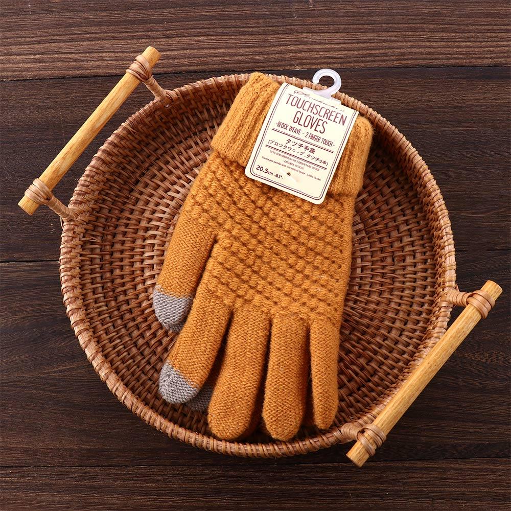 Magic Full Fitness Guantes Finger Woolen Winter Screen Girl Mittens Female Gloves Women Touch Warm