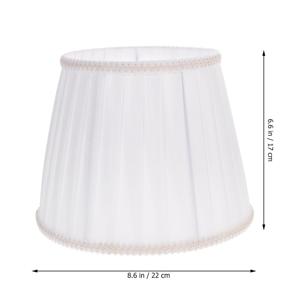 Modern Fabric Lampshade for Table Desk Floor Lamp E27 Household Light Cover Bedroom Living Room Soft Lighting Decorative Design