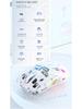 Free Wolf A2 Dual-Mode RGB Wireless Bluetooth Transparent Gaming Mouse