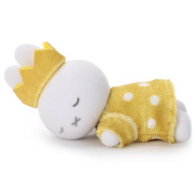Takara Tomy Arts Bruna Miffy 70th Gold Black Sleeping Friend Flocked Mascot Miffy (TAKARATOMY A.R.T.S) / / & / / / (Crown Dot)