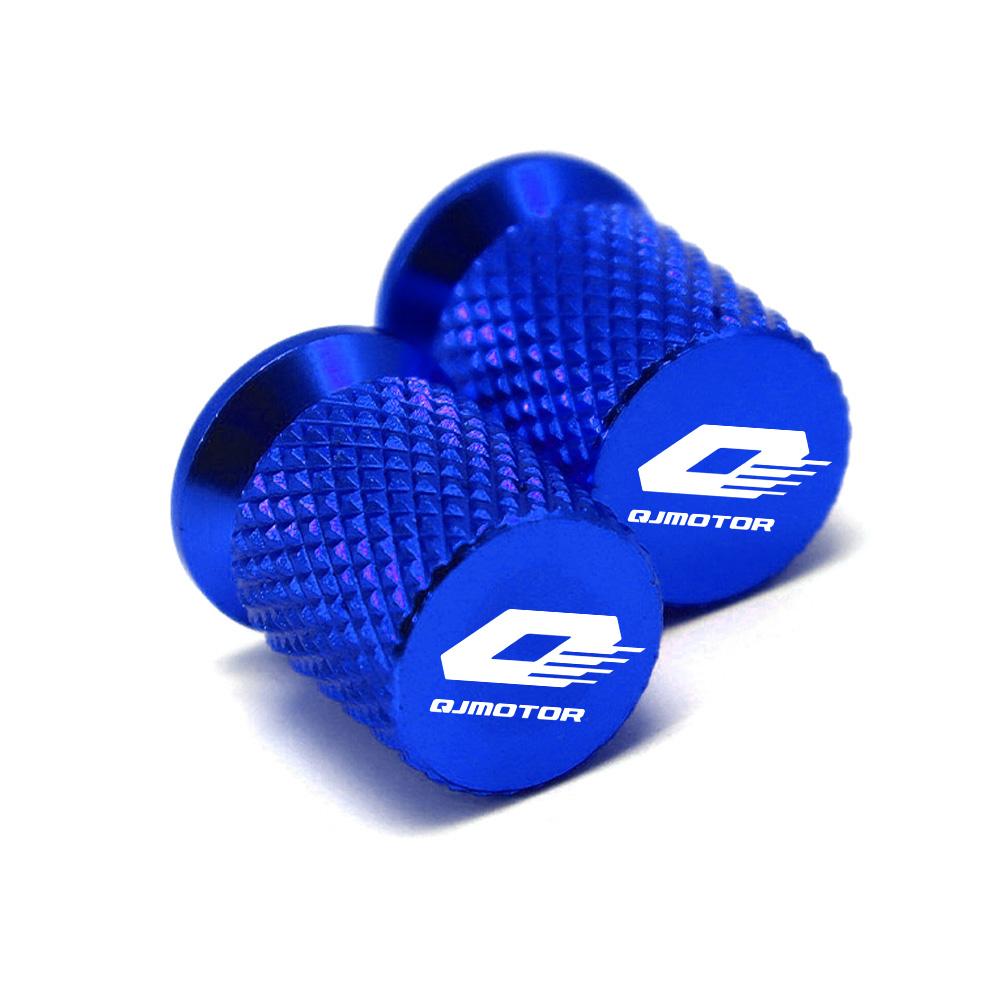 For QJMOTO QJ SRT 800 800X 800SX 800SRT SRT 800X 800 SVT 650 X SRT700 Motorcycle Tire Valve Air Port Stem Cap Cover CNC Aluminum