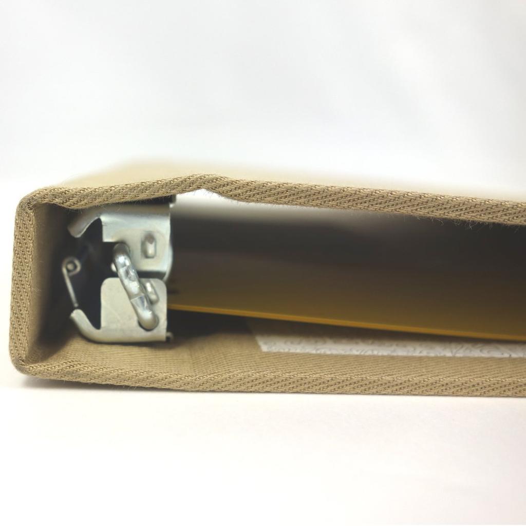 Kokuyo File Cloth With Metal 30 Holds 100 Binder, Cover, A4, Vertical, Corners, Holes, Sheets, Ha-113Z