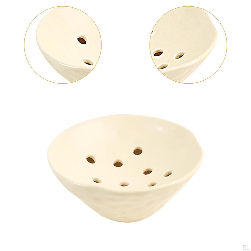 Floral Holder Frog Ceramic Vase Bowl Flower Arrangement Stem for Tea Room