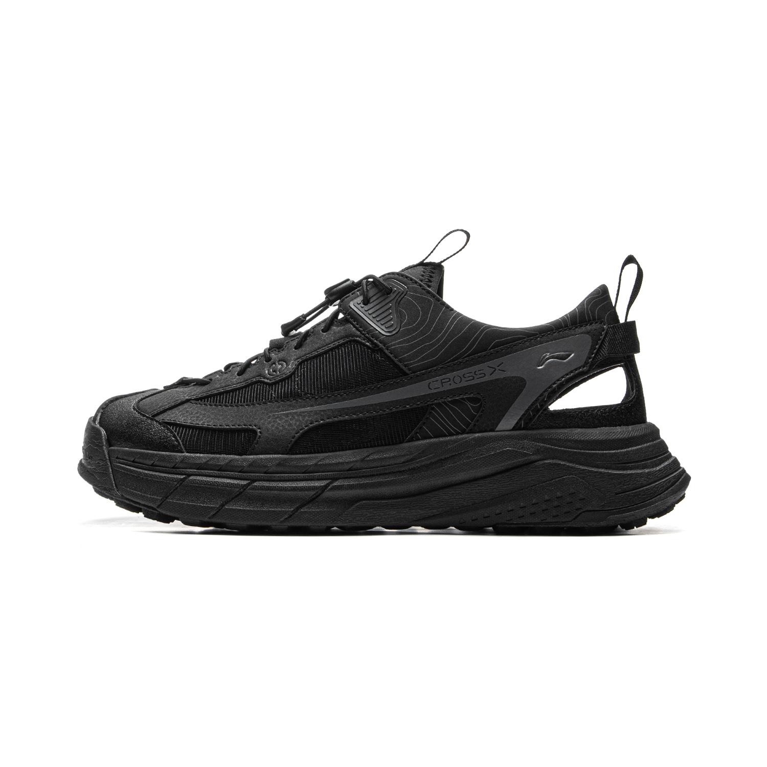 Li-Ning Starway Unisex Black Wading Shoes AGUV017-1 43.5