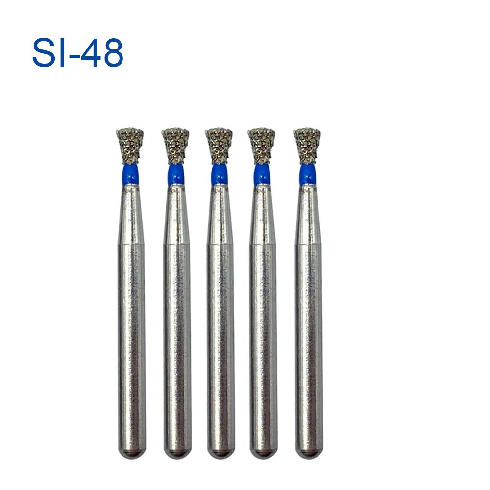 Dental Drills Fg Dia 1.6Mm 5Pcs/Pack High Speed Handpiece Diamond Bur All Series Teeth Whitening Dentistry Materials Supply