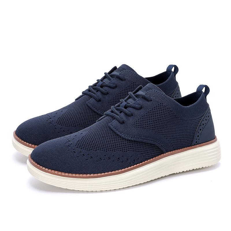 2025 Popular Leather Sports and Leisure Men's Shoes Large Size Oxford Shoes Non-slip, Light and Breathable Daily Commuter Shoes