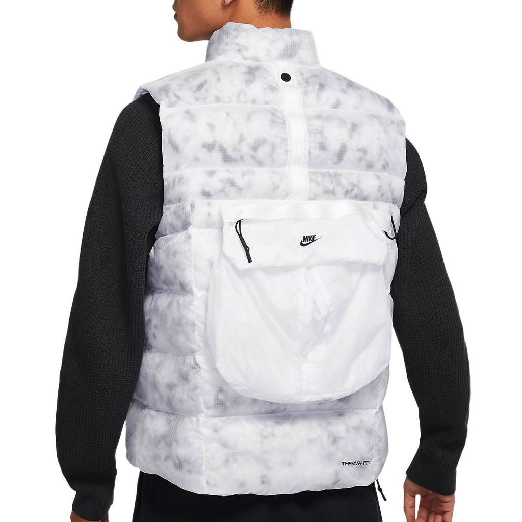 Nike Vests Men's White Stand Collar Moderate Other DN2818-100