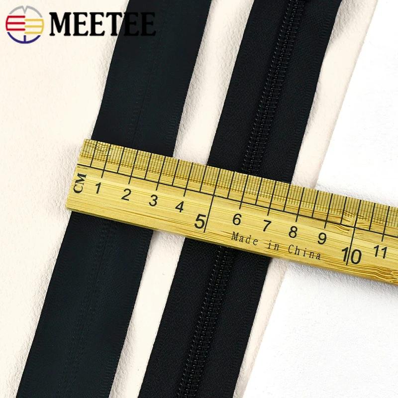 1/2/3/5 ks 15-100 cm Nylonový vodotěsný zip Otevřený konec Neviditelný ozdobný zip Bunda Taška Oblečení Reverzní zipy DIY šicí příslušenství