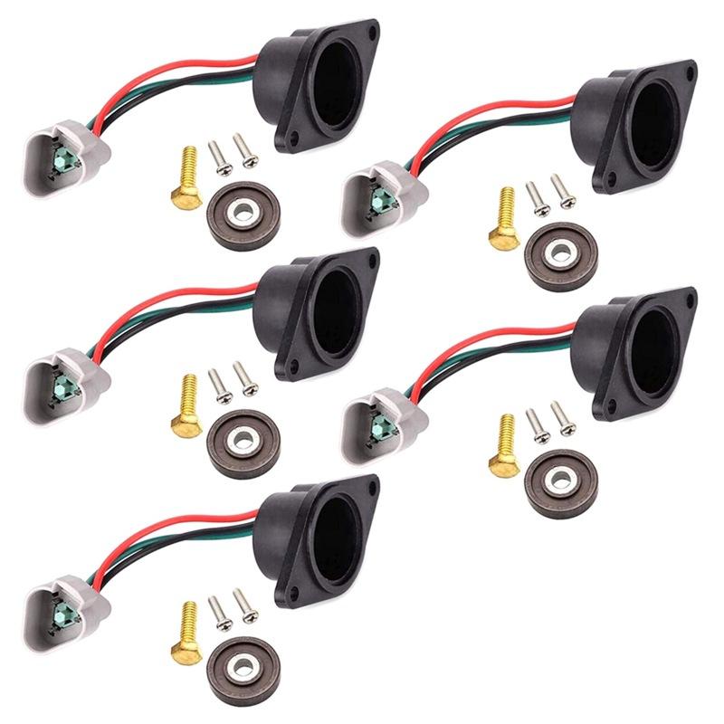 5X Cart Speed Sensor for ADC Motor Club Car IQ Ds and Precedent, 102704901 чёрный