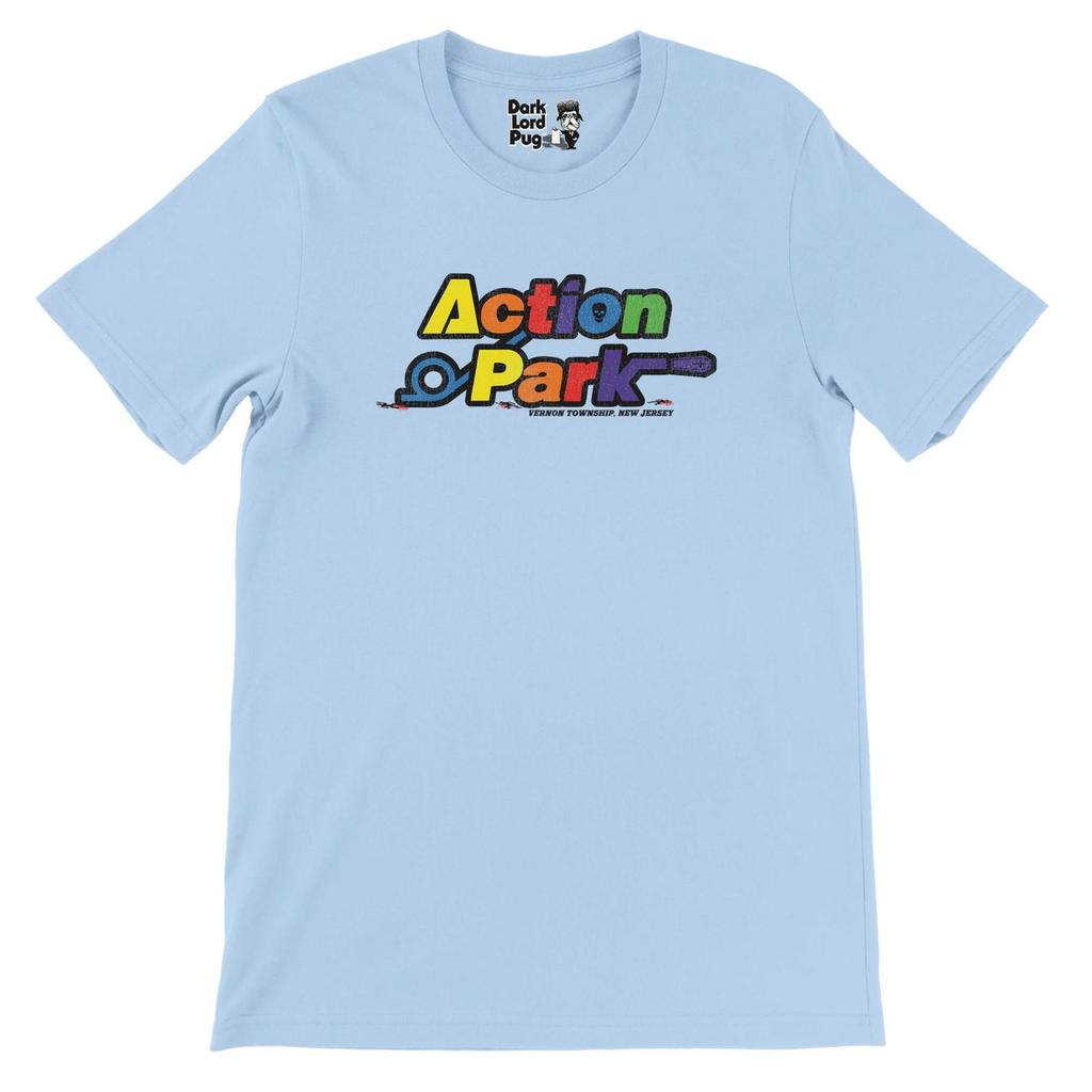Retro New Jersey Action Park T-Shirt (Vintage Water Park Graphic)