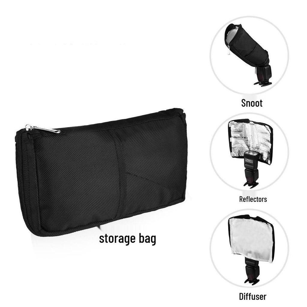 Professional Flash Snoot & Diffuser Storage Bag