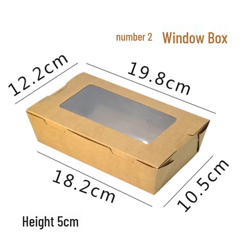 Shixun Kraft Paper Food Takeout Box & Tray