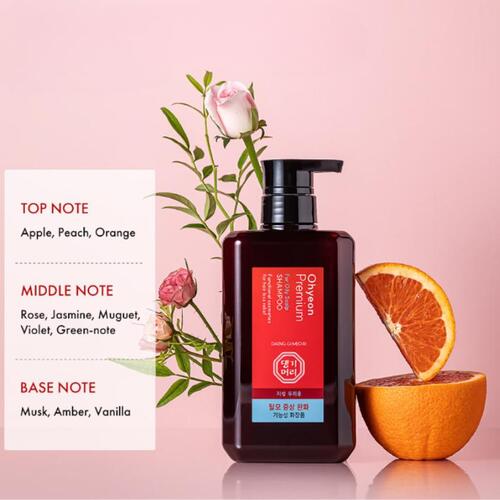 DAENG GI MEO RI Ohyeon Shampoo Premium 500ml [Pour Cuir Chevelu Gras/ Pour Cheveux Abîmés]