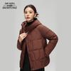 XueZhongFei Women's Classic Mid-Length Hooded Down Jacket