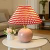 Minimalist Pleated Lampshade Modern Style Table Lamp Cover Washable Light Cover For Pendant Floor Lamp Retro Chandelier Cover