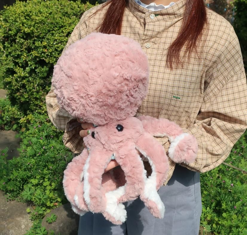 Naitou Design Mops Plush Octopus Suitable for ages 6 and up Approximately 38cm in length - -