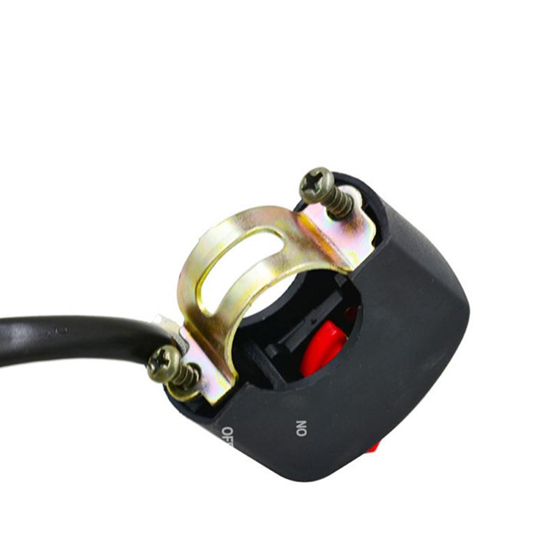 Motorcycle Handlebar Flameout Switch Motorbike On Off Button For Moto Bike Headlight Signal Lamp Universal Control Button