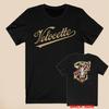 Velocette motorfietsen Racing Heren Zwart Maat S-5XL 2-zijdig Unisex T-shirt