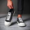 Fashion New Men's Mesh Breathable Canvas Shoes Korean Version Trend High Quality Board Casual Student Lace Up Sneakers Shoes SS25601