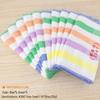 2024 Black Cat Striped Face Wash Towel - Beautiful, Thin, Home Use, Great Gift