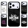 Wife Mom Boss Soft Phone Case For iPhone 17 Air 16 15 14 13 12 11 Pro Max Plus