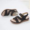 Middle-aged and Elderly Women's Sandals Are Light and Comfortable, Soft-soled Non-slip Shoes, Flat-soled Large-size Outer Wear