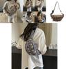Ethnic Style Plaid Women's Chest Bag Lightweight Summer Travel Crossbody Purse