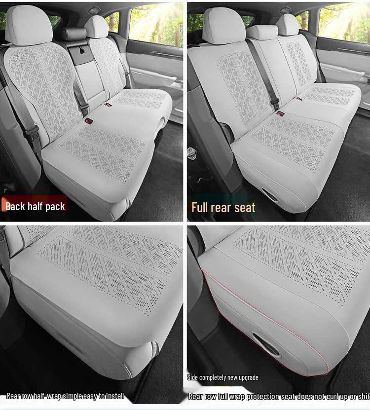 Zeekr 7x All-Season Breathable Suede Seat Cushion Set
