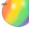 Slow Rebound Stress Ball Rainbow Squeeze Toy Rising Relief Colorful Flour Home Office Desk Decompression Tool