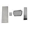 Car Pedal Cover for Mercedes Benz W126 1981-1991 W463 2002-2019 LHD Pedals Gas Accelerator Brake Foot Rest Pad Accessories