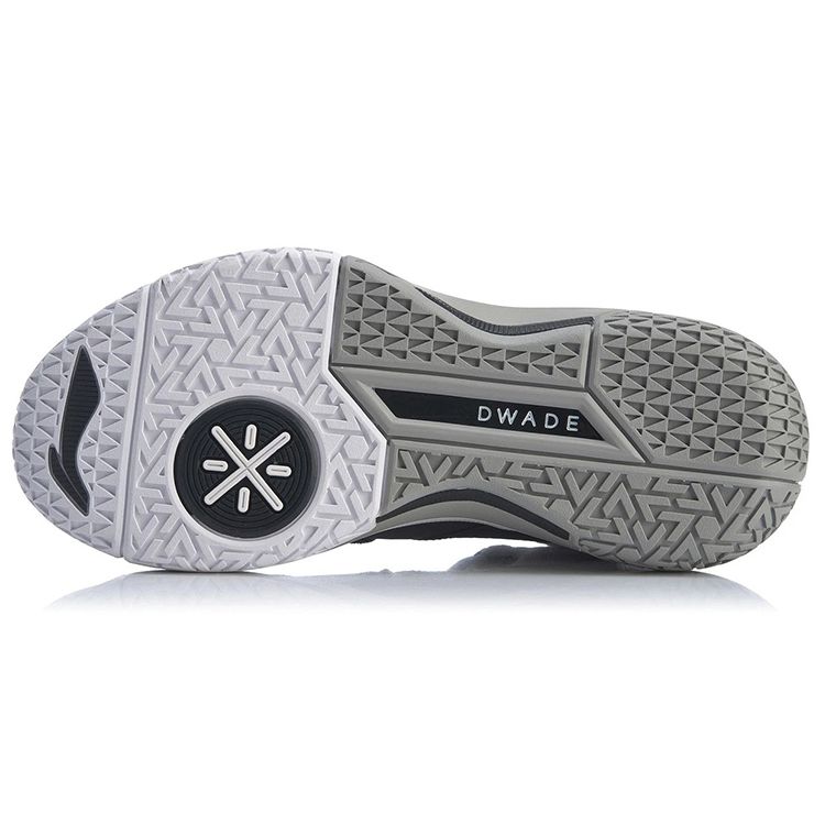 Li Ning All City 5 Wade Series Non-Slip Wear-Resistant Low-Top Basketball Shoes Men sneakers Black White Gray ABAS105-1