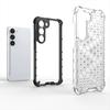 2 In1 Full Protection Shockproof Phone Case For Samsung Galaxy S24 S23 S22 S21 Ultra S24Plus S23FE Translucent Hard Armor Cover