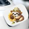 QT2078#15cm Sunflower Waterproof Scratch-Resistant Vinyl Stickers, Suitable for Cars, Laptops,  Trucks, Motorcycles, Windows