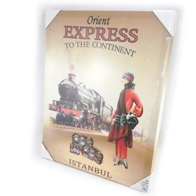 [I7373] - Retro Canvas 'Orient Express'