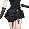 Spicy Punk Goth Puffy Ballet Skirt Shorts