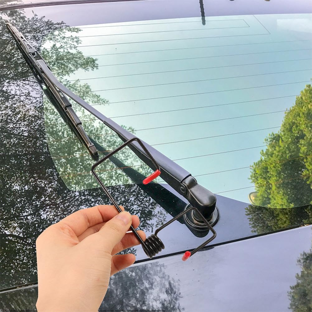 DOITOOL Resorte de Presión del Brazo del Limpiaparabrisas Asistente de Limpiaparabrisas Resortes de Asistencia Herramienta de Reemplazo Mejora el Rendimiento del Brazo para una Visibilidad Clara en Lluvia y
