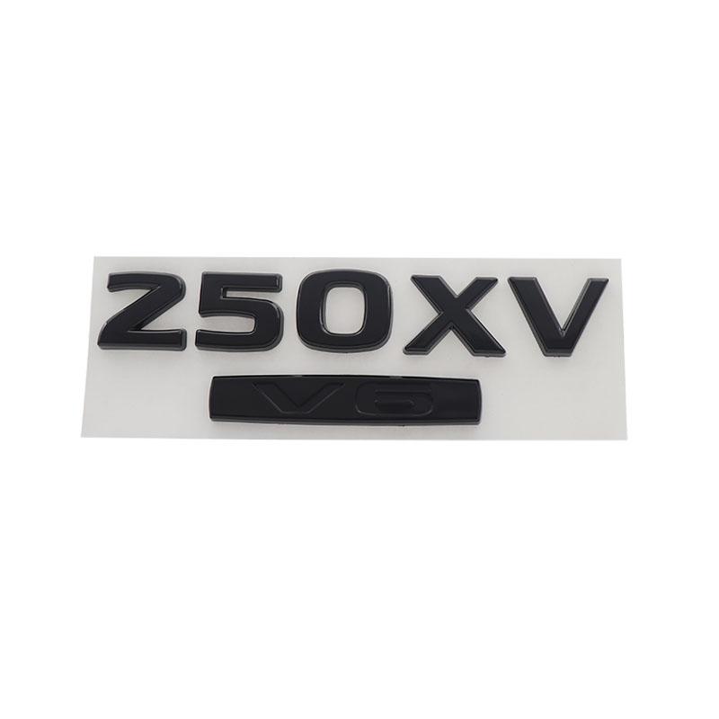 3D Premium 2.5XL 2.5XV 230JK 230JM 250XL 250XV V6 Letters for Japan car Engine Hood Fender trunk Tail Rear Decal Emblem Badge Sticker