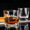 235ml Wine Glass Thickened Bottom Square Water Bottle Thick Glass Tumbler Old Fashioned Glass Transparent Coffee Cups Juice Cup
